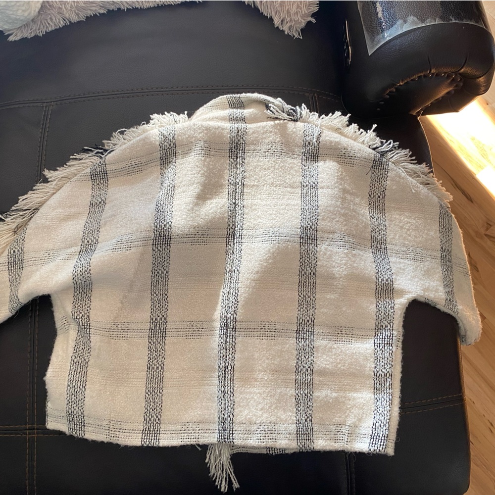 Hotel particular plaid fringe jacket - Picture 5 of 6